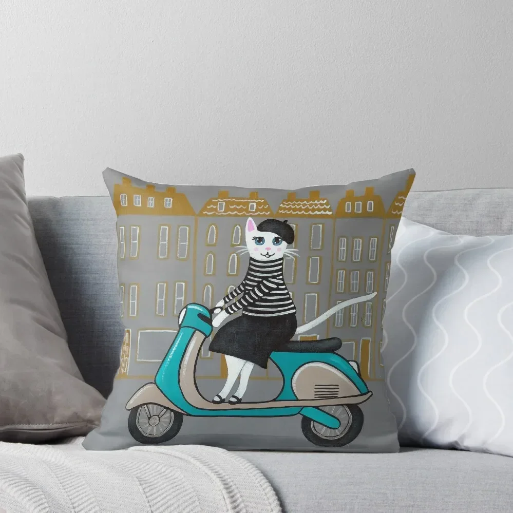

Claire de Lune in Paris Throw Pillow Sofa Cushion Cover Sofa Cushion Christmas Pillow Cases pillow