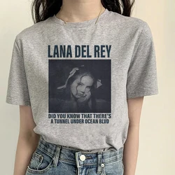 Fashion Singer Lana Del Rey Ldr Sailing Graphics T Shirt Harajuku Women Vintage Short-Sleeve T-Shirt Streetwear Female Tshirt