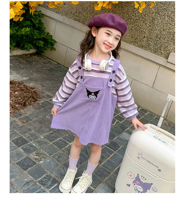 

Платья для девочек 2025 г., платья в консервативном стиле, детское платье с кроликом, милое новое детское осеннее платье принцессы в стиле принцессы