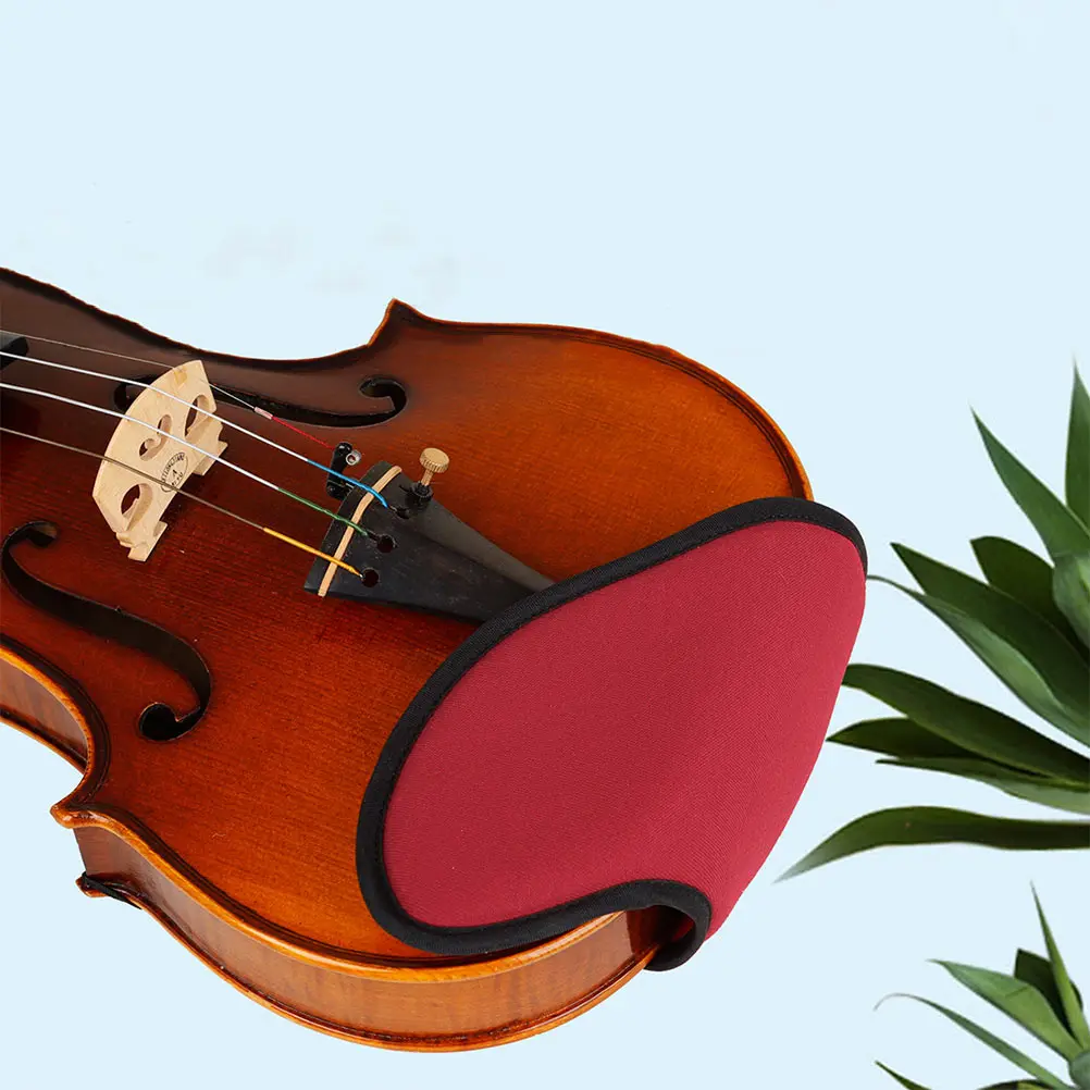 

Violin Shoulder Rest Bracket Comfortable Flannel Cushion Support for Playing Violin Accessory Stable Durable Simple Design