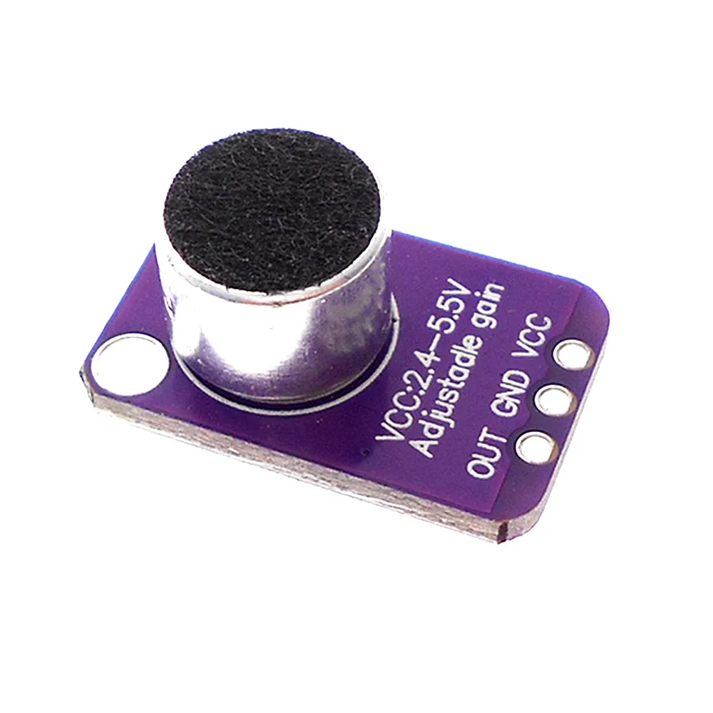 GY-MAX4466 사운드 센서 모듈 MAX4466 마이크 프리 앰프