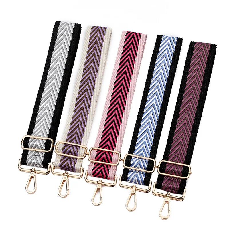Fashion Bag Shoulder Strap Women's Bag Clothing Accessories Replacement Long Shoulder Strap Ethnic Style Wide Strap 2027 New