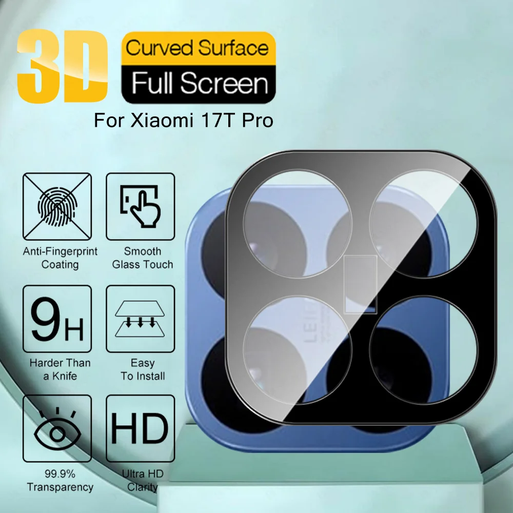 

3D Camera Protection Film For Xiaomi 17T Pro/Xiaomi17T 5G Lens Protector Cover Phone Accessories Case Friendly Xiaomi 17TPro 5G