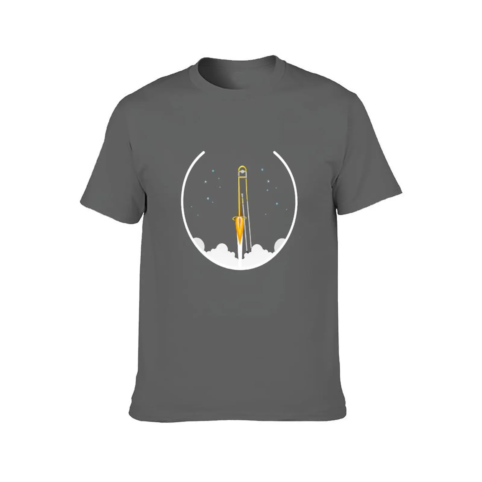 Trombone - Rocket, funny trombone gift idea T-Shirt boys whites valentines clothes summer clothes mens shirts graphic tee