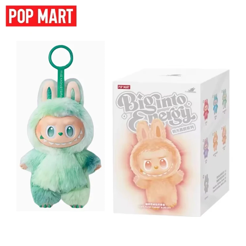 

POP MART 100% оригинальное издание LABUBU 3.0 Big into Energy Series Виниловая плюшевая глухая коробка Guess Bag Mystery Box Toys Doll Gift