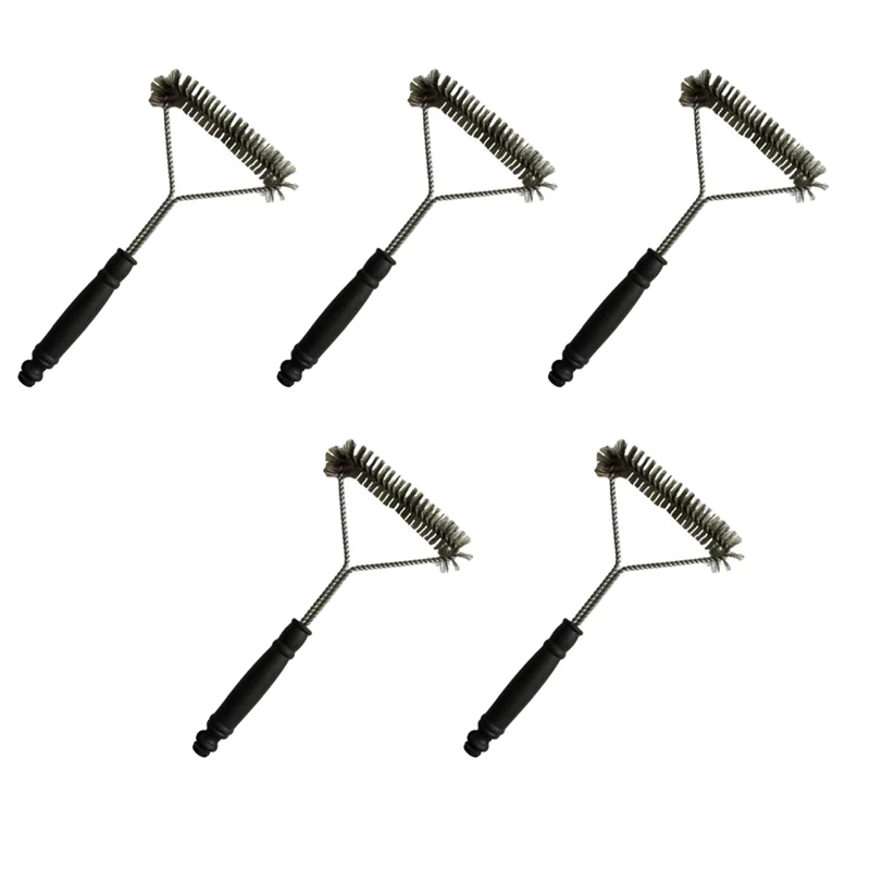 

AD08-BBQ Grill Cleaning Brush BBQ Outdoor Tools Stainless Steel BBQ Household Wire Shavings Cleaning Gadgets