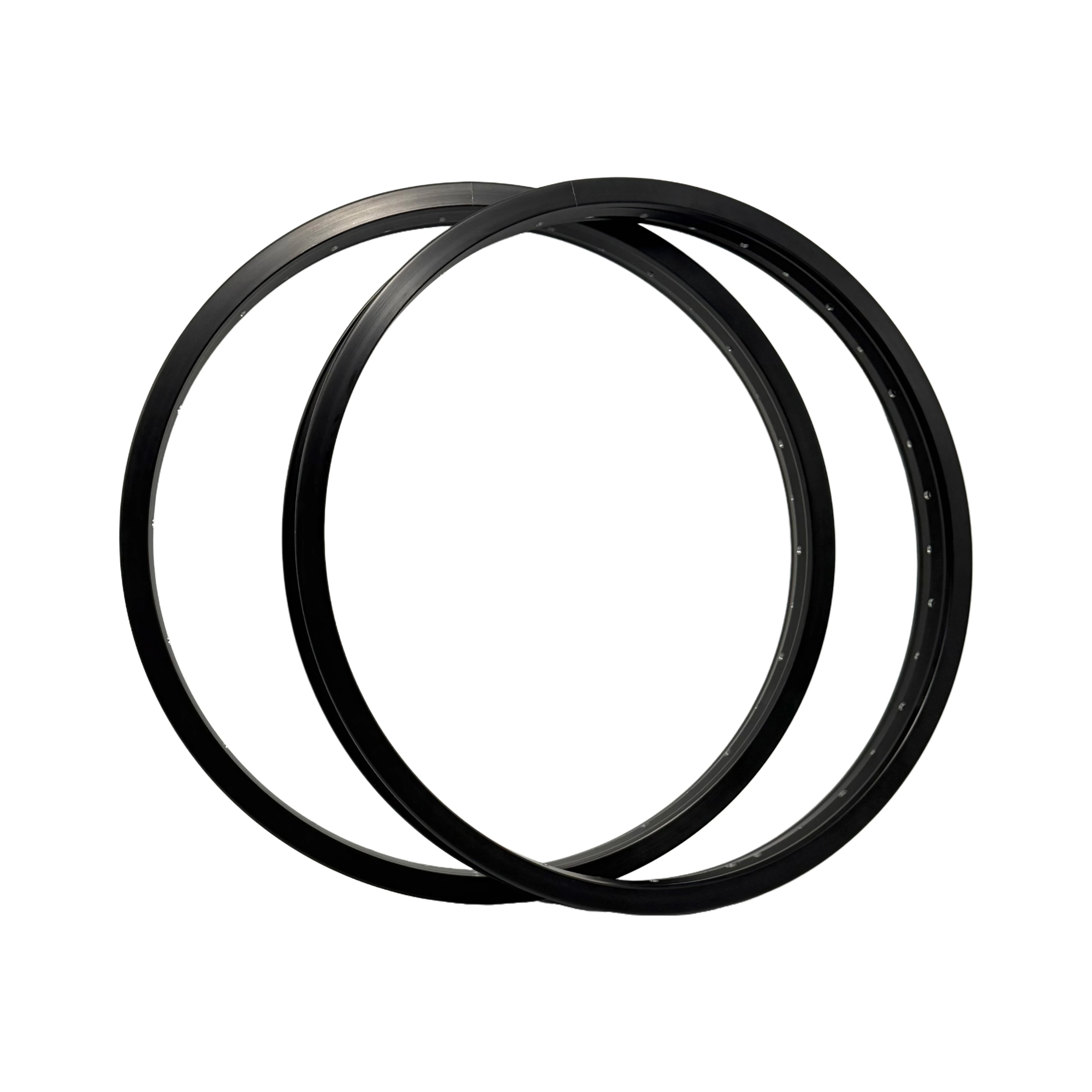 

18-дюймовые черные диски из алюминиевого сплава с 36 отверстиями для велосипедных шин, совместимые с размером 1.75x18