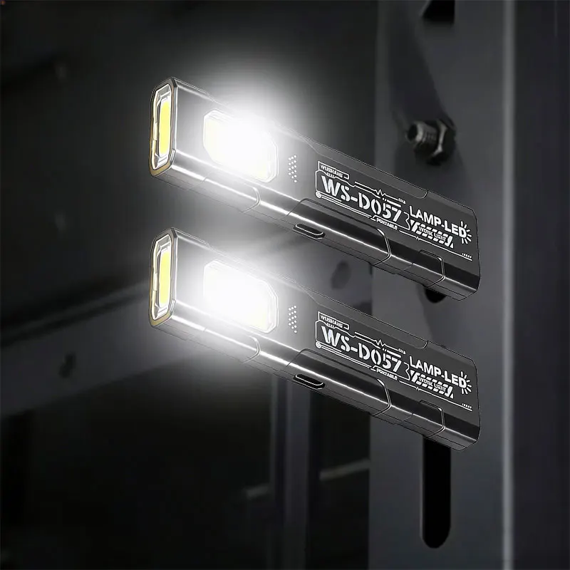 Leistungsstarke Mini-Sicherheits-Blitzleuchte, Warnleuchte, starkes Licht, tragbare Mini-Taschenlampe für den Außenbereich, Wartung, Notfälle, EDC-Taschenlampe.