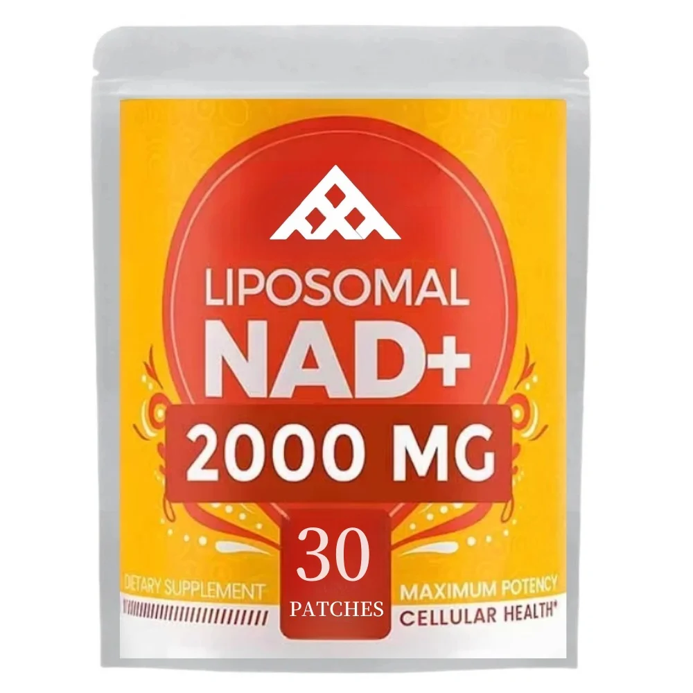 

30 Patches Liposomal NAD Transdermal Patches - Cellular Anti-Aging Support, Energy, Focus