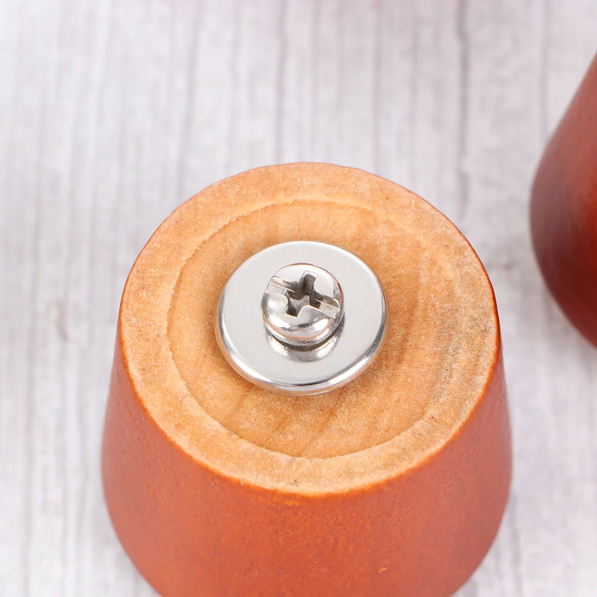 

3pcs Wooden Pot Lid Handle M5 Deep Color Replacement For Soup Pot Lid Knob Insulating Anti-Rust Creative Kitchen