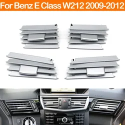 Kit de réparation de bouton de curseur de calandre de sortie d'aération de climatiseur de tableau de bord avant, Mercedes Benz Classe E, W212, 2009-2013, E250, E300, E350
