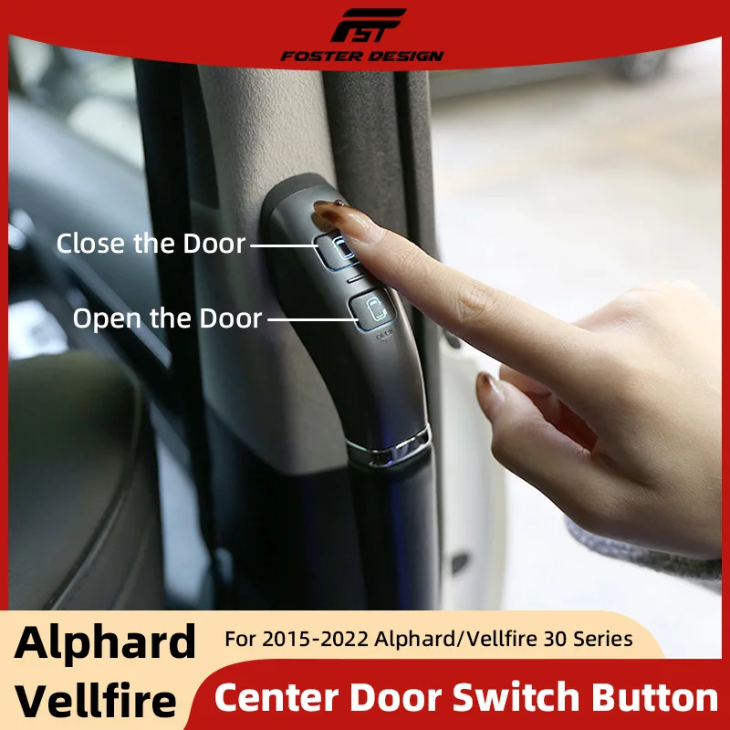 

Car Center Door Switch Button For Alphard Vellfire 30 Series Lexus LM300 Center Seat Door Switch Open Device Accessories