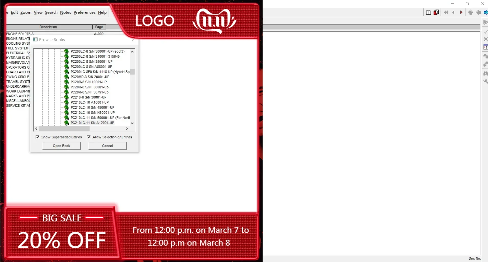 

AutoEPC Komatsu CSS [2024] Каталог запчастей, WorkShop,Объявление и обслуживание, Полевая сборка
