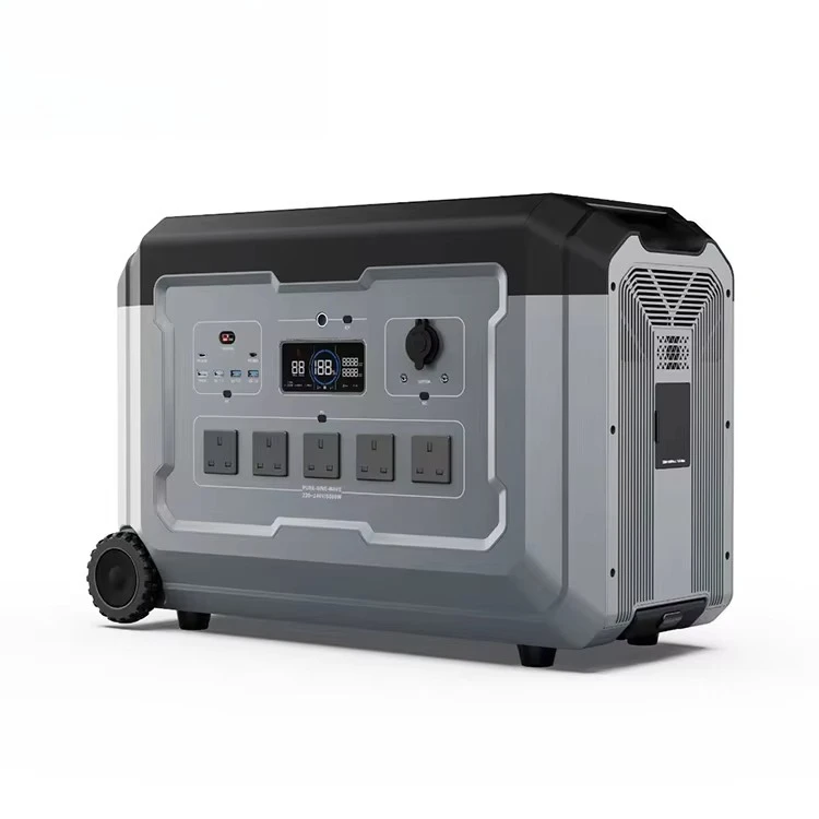 Generatore solare portatile Lifepo4 10KWH 15KHW della stazione di alimentazione di 3000W 5000W 6000W 110V 220V