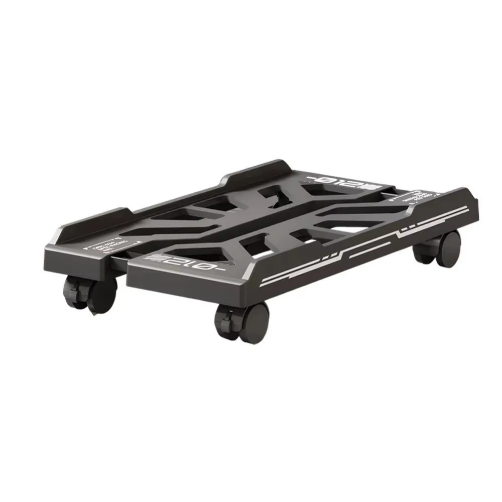 

Универсальный регулируемый держатель процессора Мобильная масштабируемая подставка для процессора с колесиками Держатель башни процессора под настольным компьютером