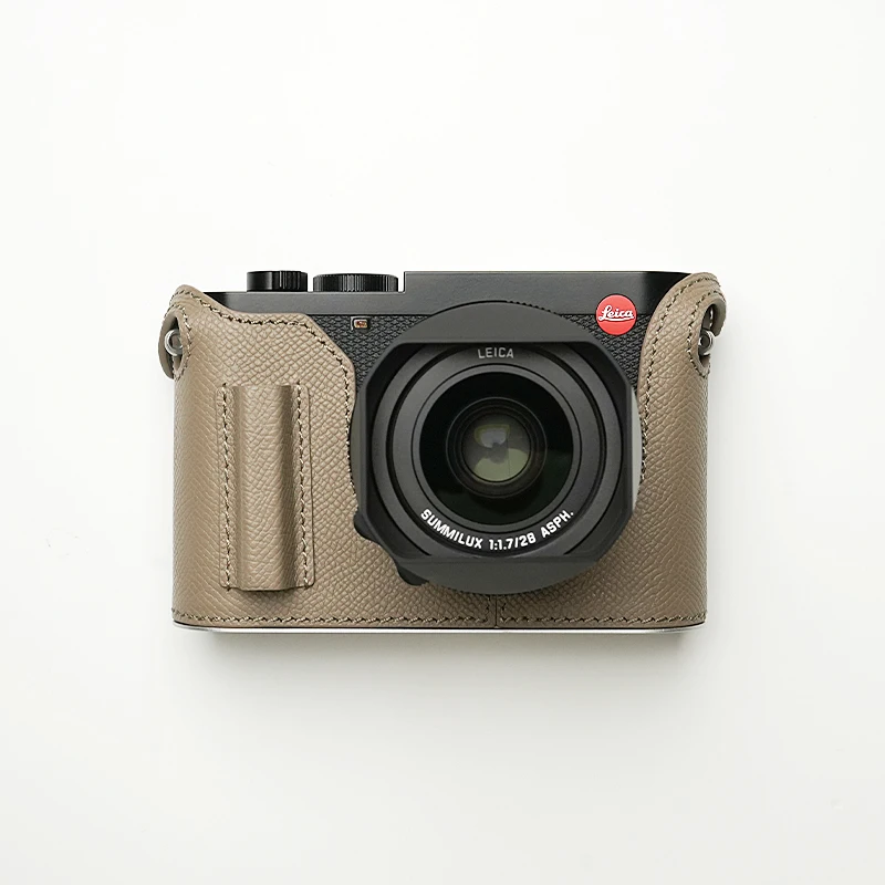 Mr. Steen Voor Leica Q3 Camera Case Beschermhoes Camera Bodysuit Camera Handgemaakt Stijl Leer Met Handpalm Echt Leathe Tas