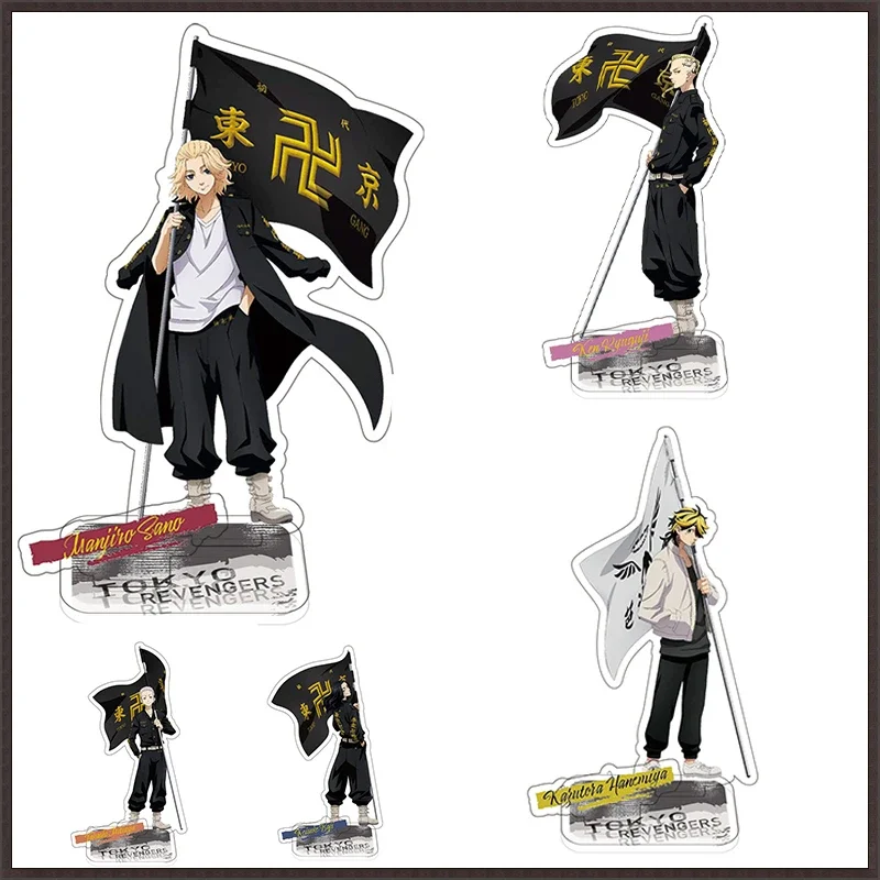 Tokyo Revengers Anime Figure MIKEY Takashi Keisuke Draken Acrylic Stand Model Collection Decorative Ornaments Fans Gifts Toys