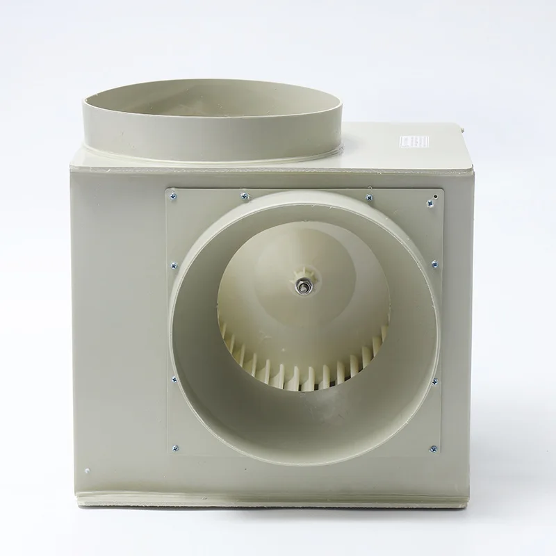 مختبر مروحة الطرد المركزي YDK-139-300-4 خزانة التهوية مروحة الطرد المركزي PP مروحة الطرد المركزي