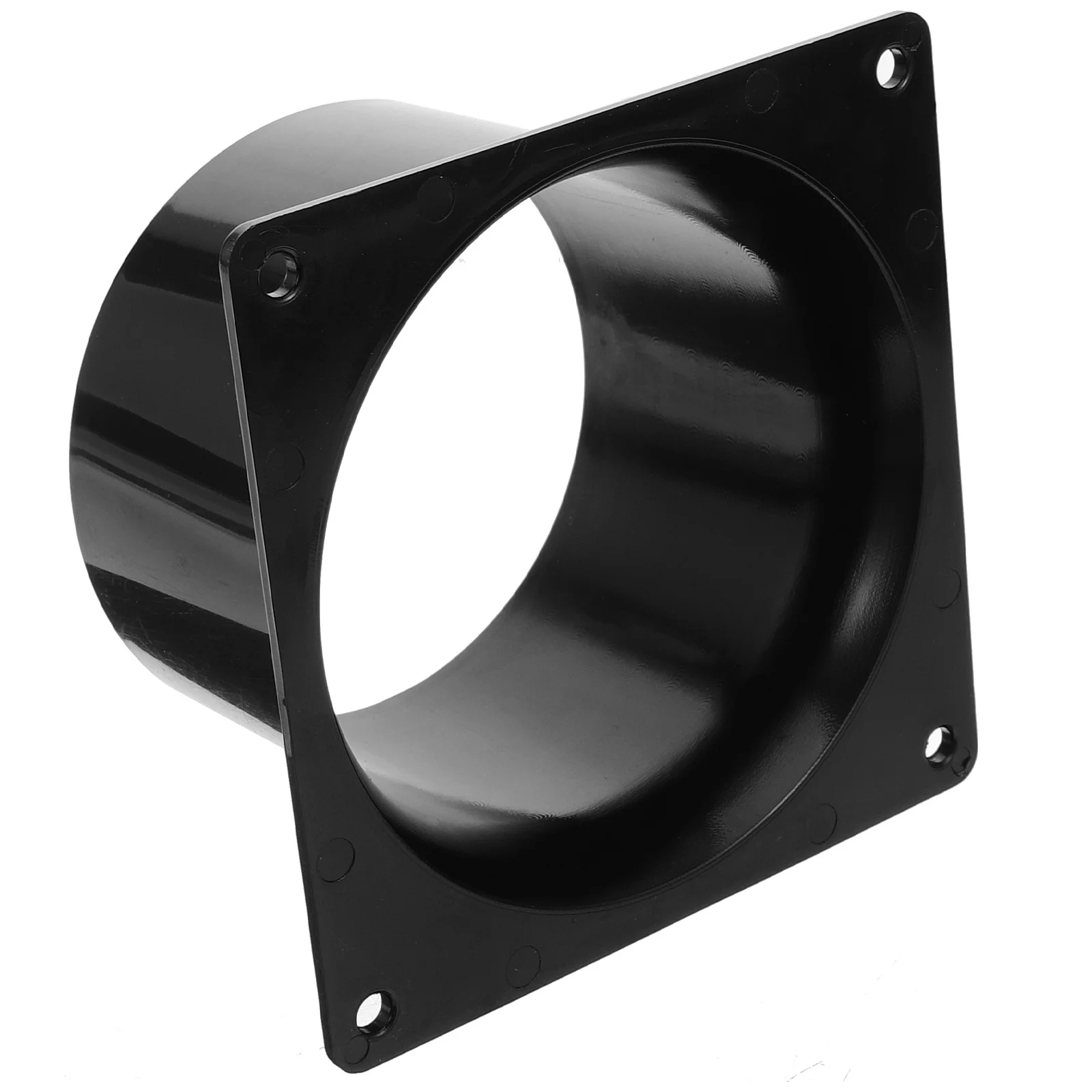 1pcs System Interface Square Bottom Straight Flange Metal Ducting Connector For Ventilation System Reducer Duct