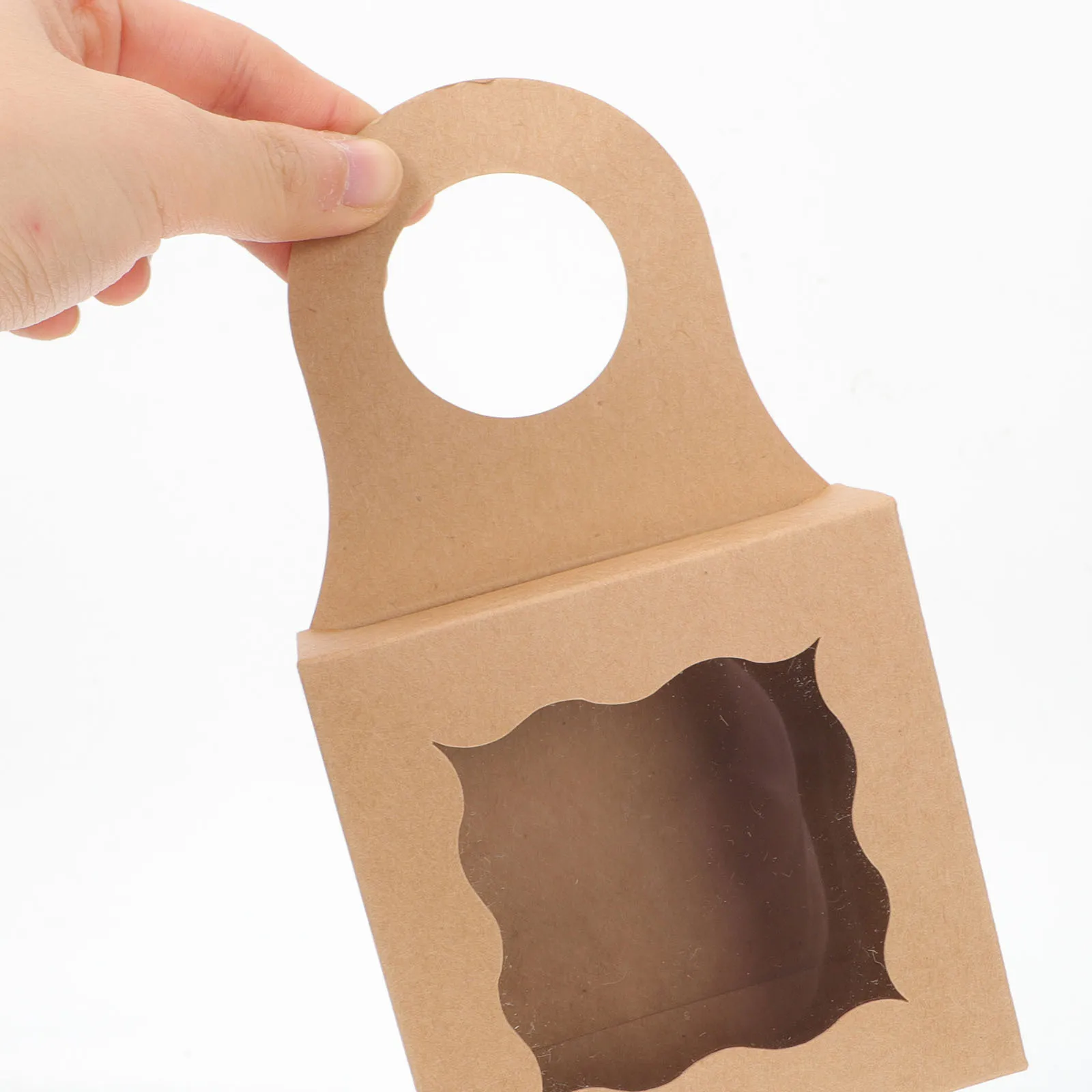 

25Pcs Wine Bottle Box Paper Kraft Storage Case Portable Gift Holder Party Festival Organizer Cheese Cloth Napkins