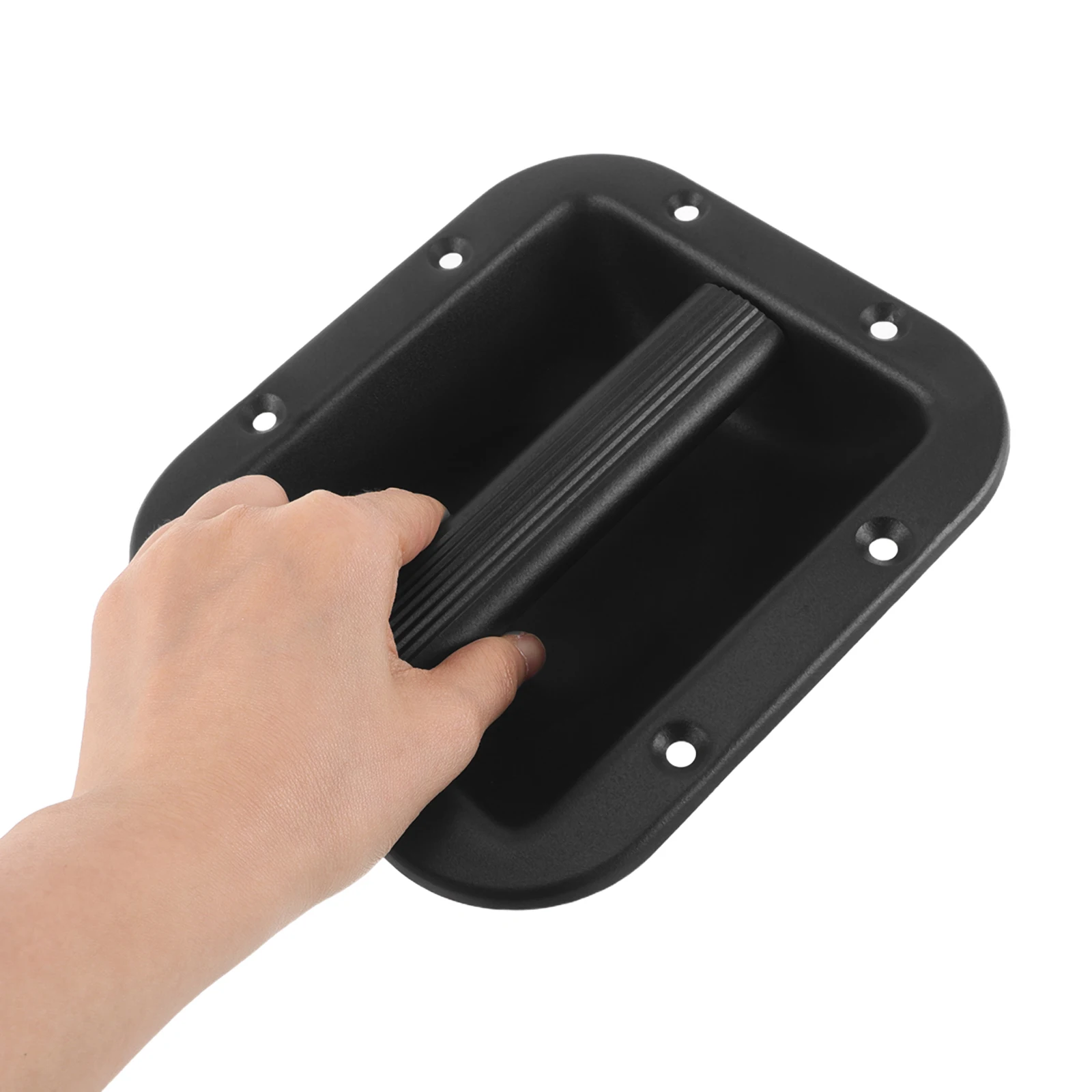 

Speaker Handle Heavy Load Cabinet Pull Handles Replacements Cupboard Chest Audio Side Black