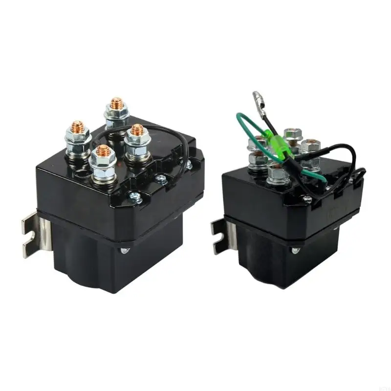 

Heavy Duty Off Road Winch Contactor Solenoid Relays With Complete Wiring Harness For 12V Systems Up To 250A Load Capacity D7YA