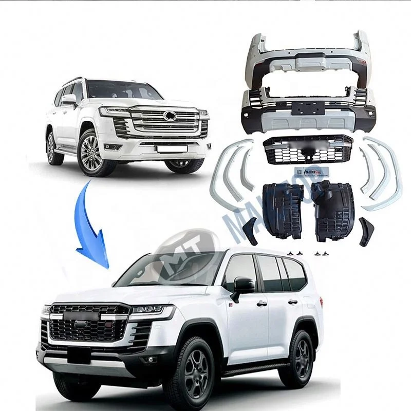 

Maictop Car Accessories Facelift Bumper Grille Bodykit for Land Cruiser 300 Series LC300 GX VXR Upgrades to GR Sport Style