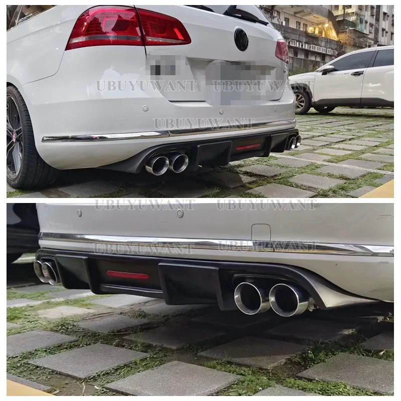 For Volkswagen Passat CC VW CC AND WAGON Spoiler 2014-2018 High Quality Car Rear Bumper Diffuser Lip Spoiler Deflector Body Kit