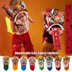 Diy Spring Festival Children's Lion Dance Material Package Dragon Traditional Handmade New Year's Day Gift Tiger Head Handmade