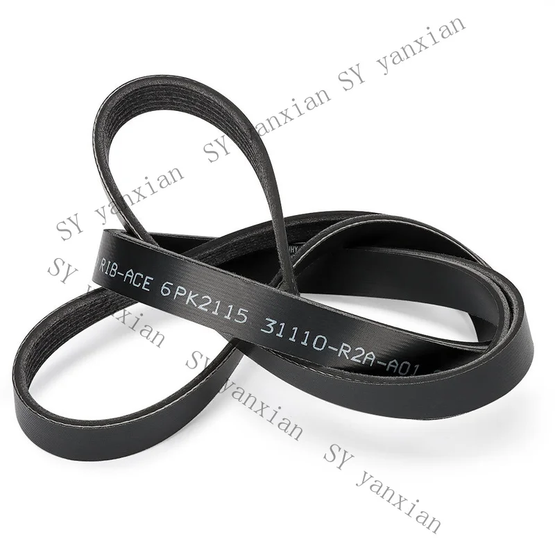 SY+ Alternator-A/C-Power Steering Drive Belt For Honda HRV 2016-2020 31110-R2A-M12