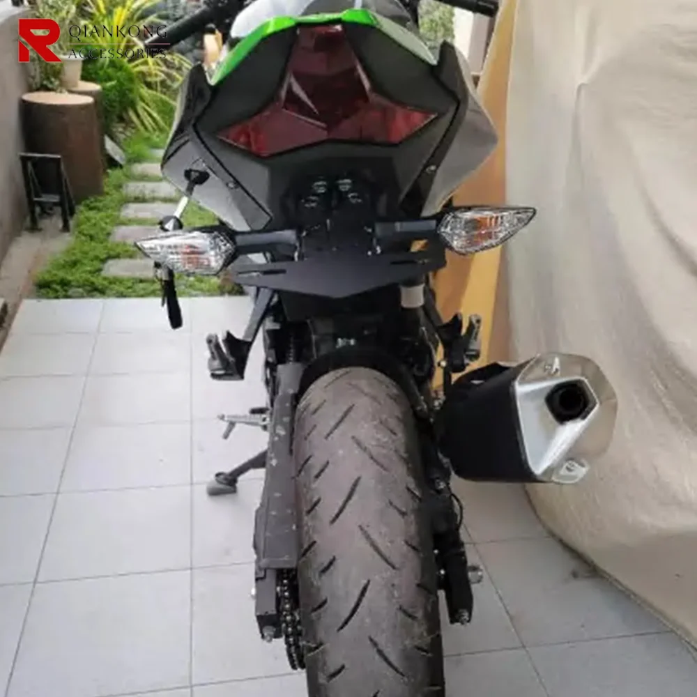Ninja 250 Motorcycle Registration Plate Holder Fender Eliminator License Bracket For Kawasaki Ninja 400/250 Z400 z250 2018-2024