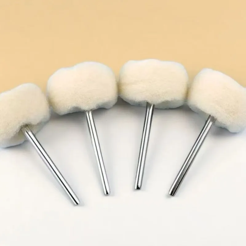 

13Pcs Felt Grinding Heads for Drill & Rotary Tools, Polish Metal, Wood, Jewelry
