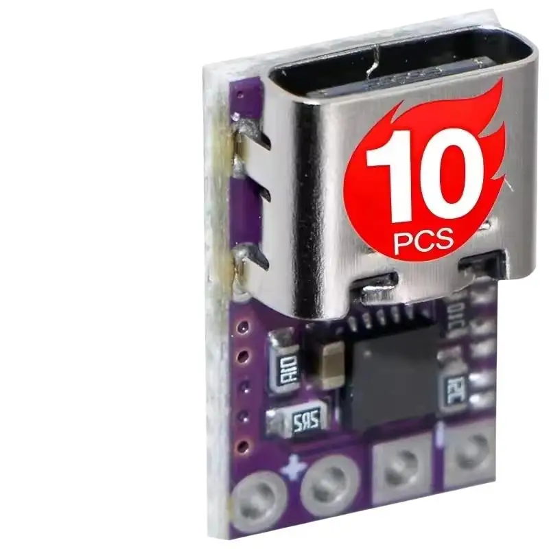 PD QC Trigger Modul Typ C Hochspannungs-SPI-Triggerplatine Einfache Bedienung Zuverlässig für Leistungstests im Labor und Elektronik-Wartungsarbeiten – Detail 9