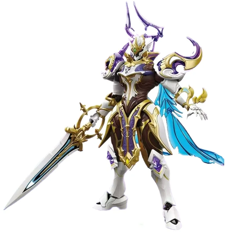 オリジナル Keeppley 名誉の王 Kai シルバーホワイトアリアアセンブリバージョンアクションフィギュアグッズおもちゃ子供のためのギフトモデル