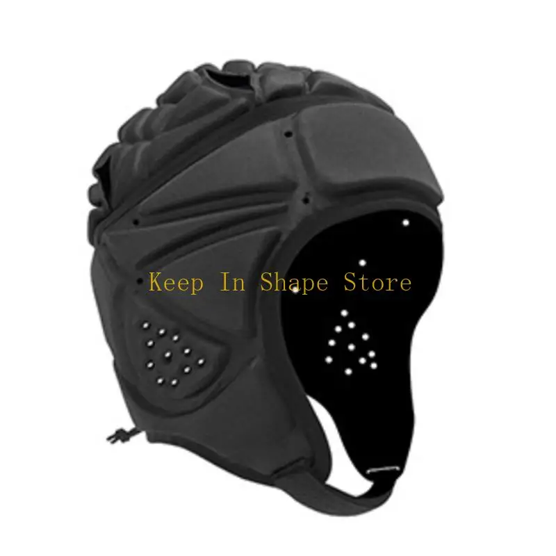 U1JC Helmet, Headguard Headgear Protector Soft Protective Helmet Reduce Impact Kids Youth Soccer Cap for He