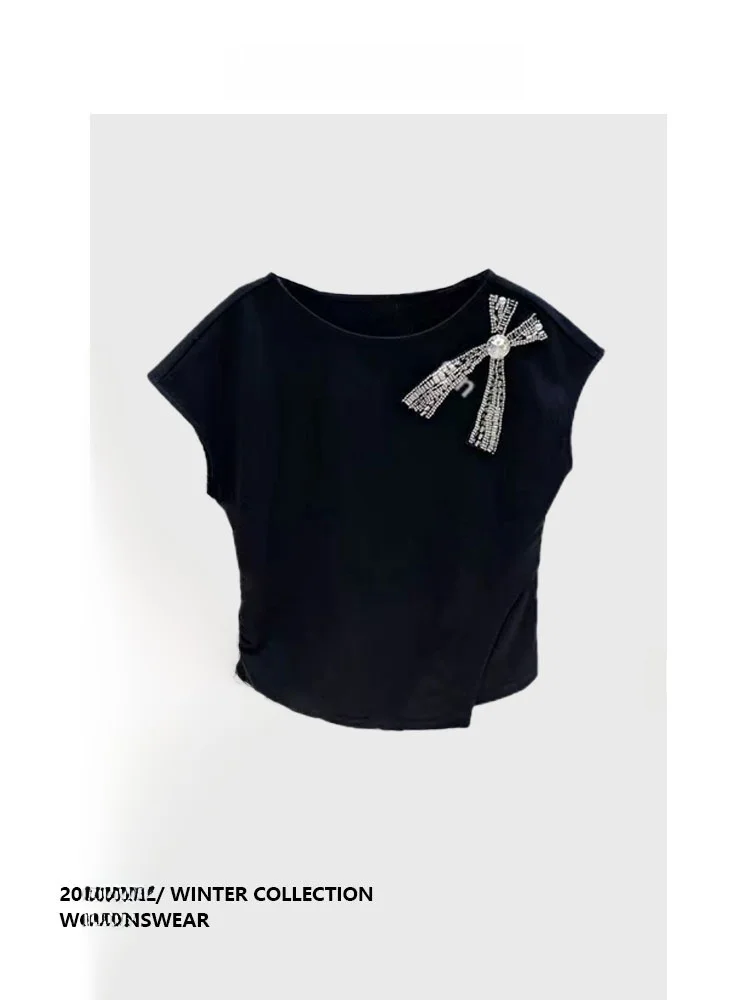 

Женская осенняя футболка Forever 2 в стиле ретро, класса люкс, повседневная, приталенная, для работы и отдыха, без рукавов, с принтом «жёлтая груша»