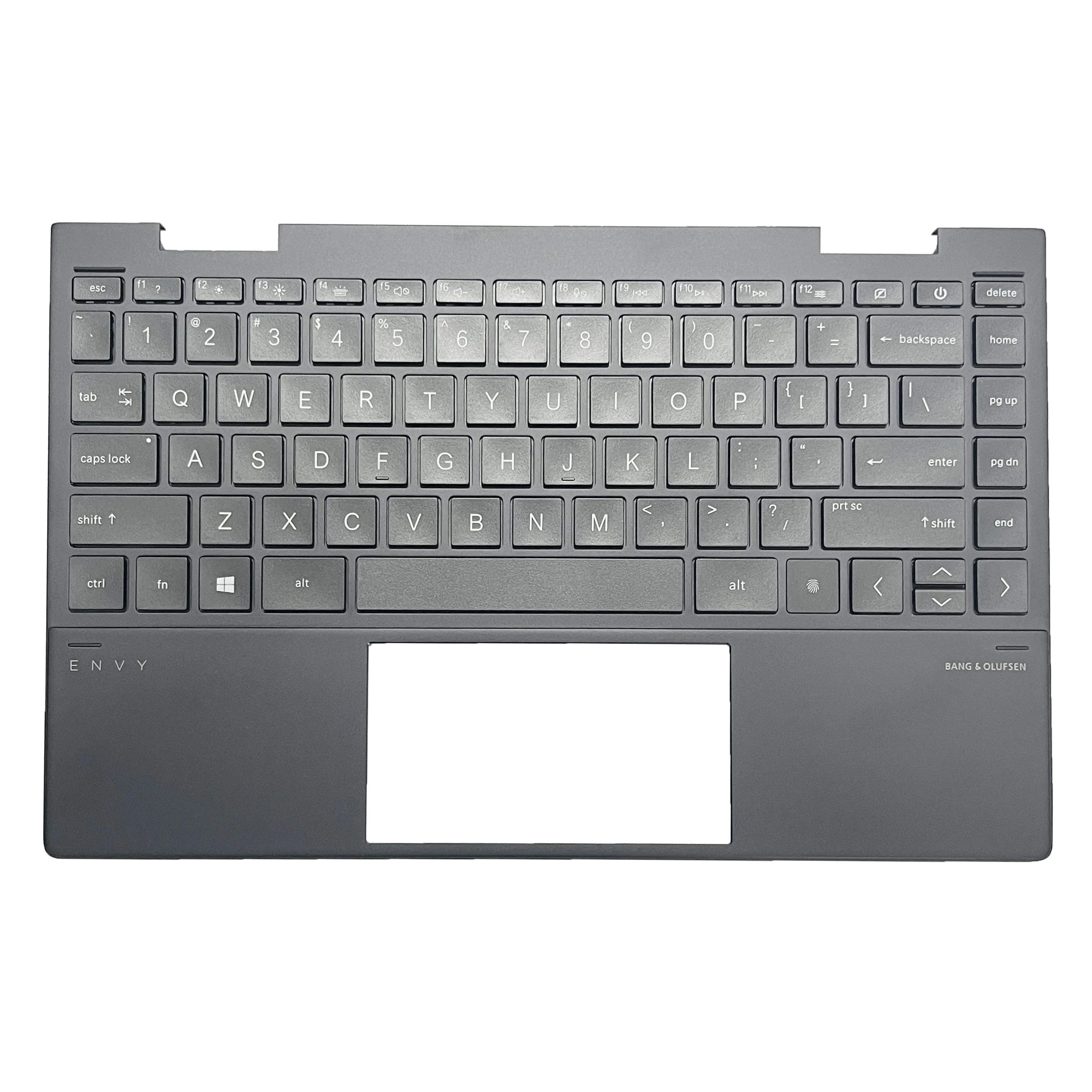 Imagem -02 - Teclado Original dos Eua para hp Palmrest Laptop Tampa Superior Substituição de Habitação Superior Invy 13 X360 13-ay Tpn-c147 L94518001 Novo