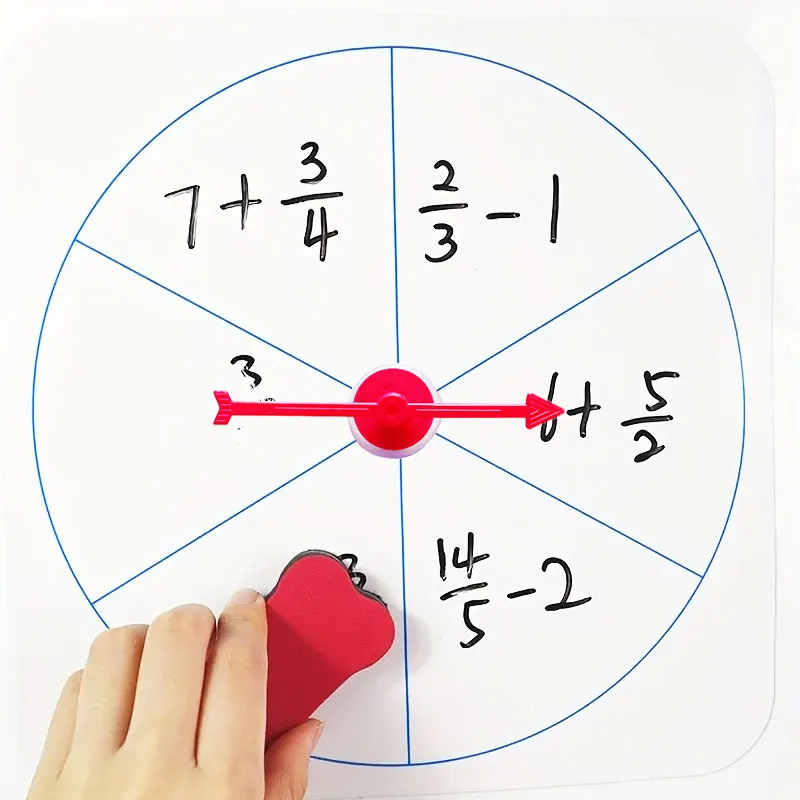 Pizarra blanca magnética con tocadiscos borrable, instalada con punteros de ventosa, juguetes interactivos, juegos de enseñanza, accesorios de dibujo aleatorios