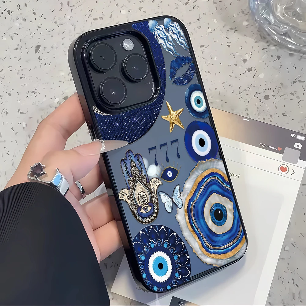 Turkish Evil Eye Hamsa Hand Ph - Phone Cases Cool Girl recension och pris