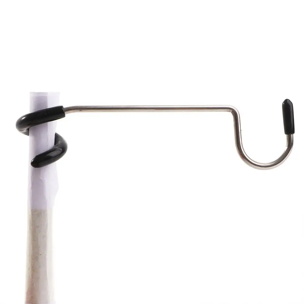 Pole Placing Hook Portable Stainless Steel Outdoor Lamp Holder Hook Clip Lamp Hanger Tent Lamp Holder Hook Tent Hook