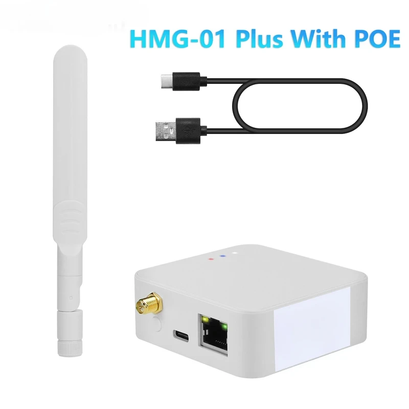 Ham HMG-01 Plus POE Universal ZigBee Coordinator For CC2652P7 Module Black/White (USB DataOptional)