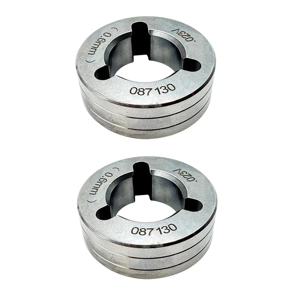 0.6mm Wire Roller V Groove Drive Roll Metal Construction Precise Wire Contact Standard Groove Curvature Welding