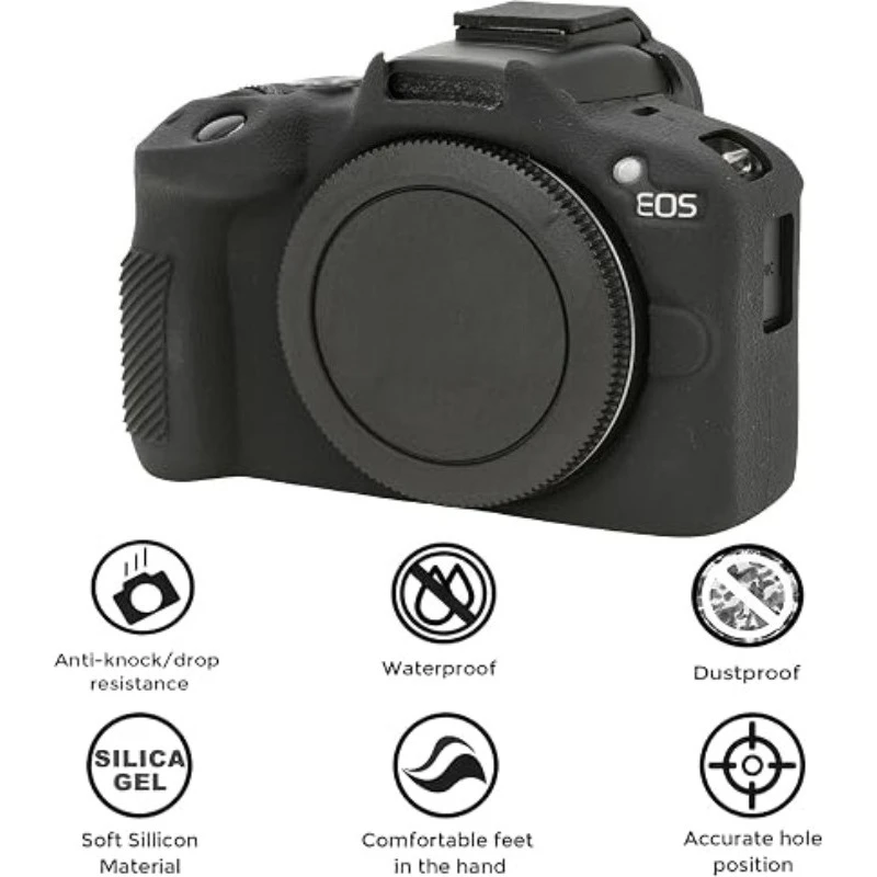 R50 Silicone Armor Skin Camera Case Body Cover Protector cover soft case bag For Canon EOS R50 Digital Camera