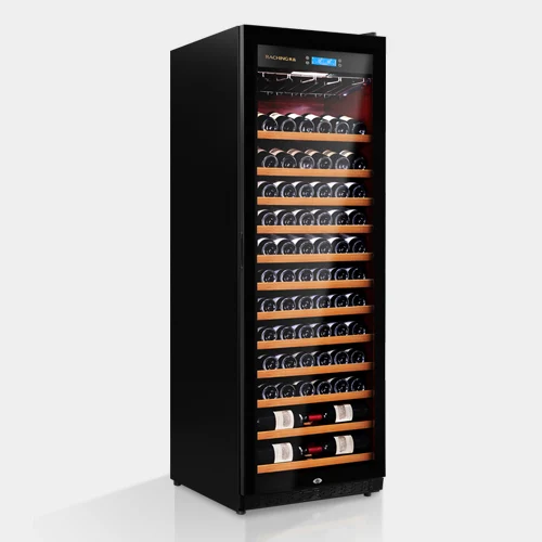 RACHING Factory Direct Offer 100 Bottles Wooden Wine Cabinet Refrigerator