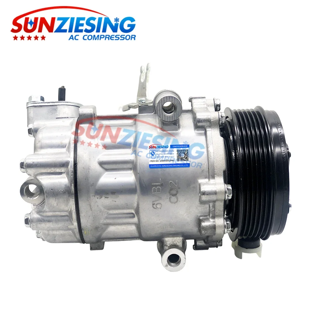 For VOLKSWAGEN VENTO POLO SKODA RAPID 6V12 AC Compressor 6RF820803A 1S0820803A 1S0820803B 1S0820803C 6RD820803D 6RD820803