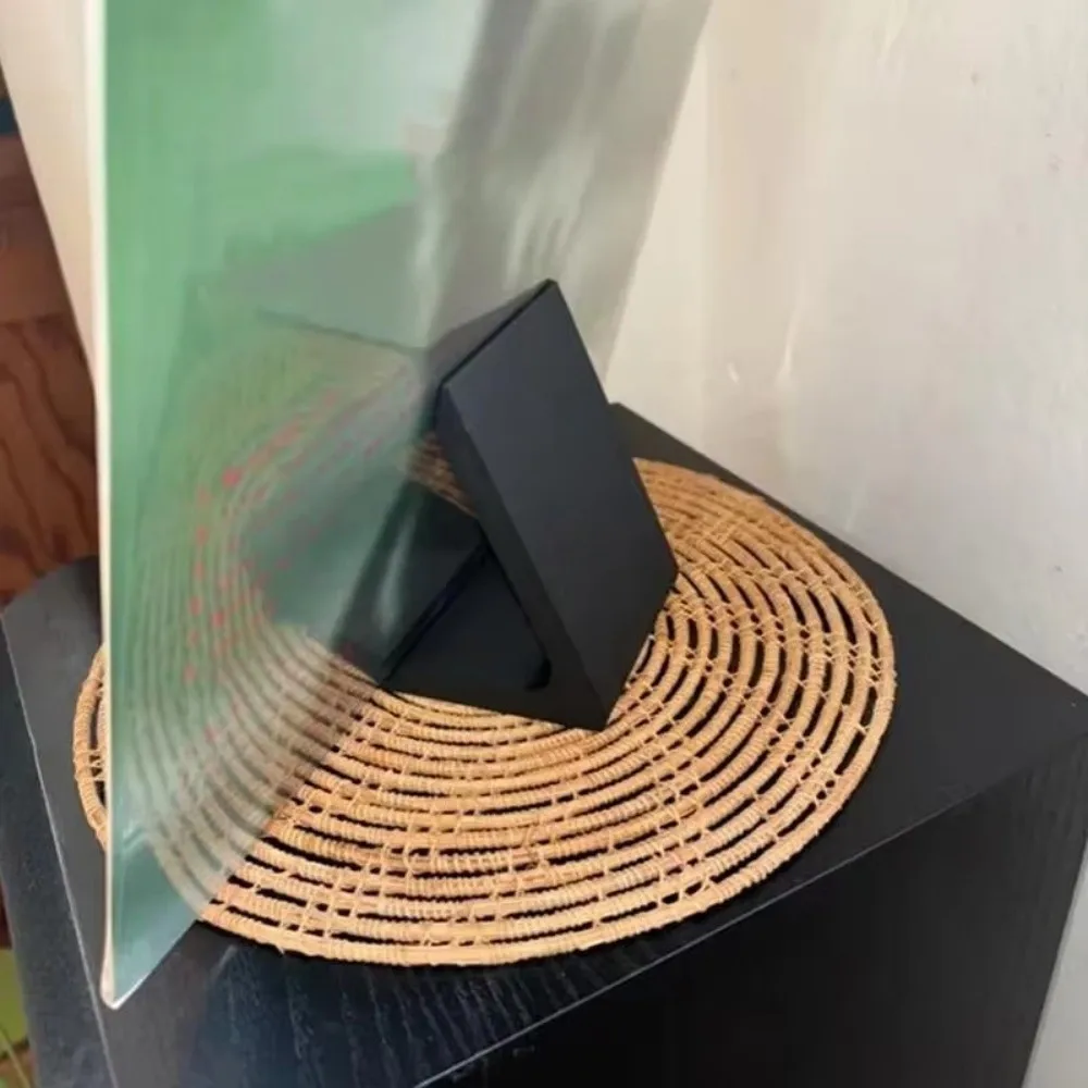 3D Printed Record Player Holder Plastic Slanted Support Vinyl Record Stand Minimalist Front Stops Vertical CD Holder