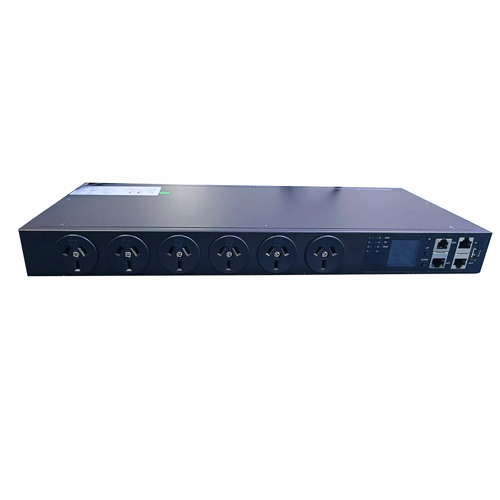 

AU Intelligent PDU Cabinet Power Socket 8 Ports 16A SAA Python C++ Linux Telnet SNMP Development and Programming