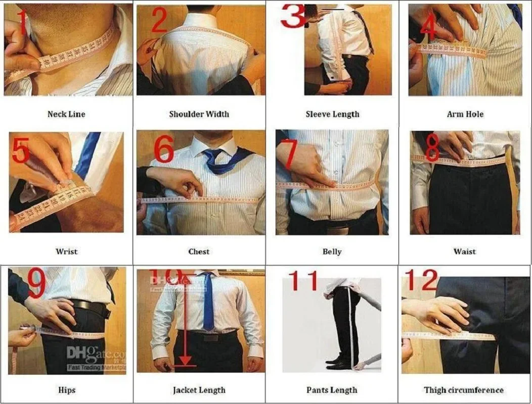 Trajes formales de negocios blancos para hombre, trajes de boda hechos a medida con solapa en pico de dos piezas para novio (chaqueta + pantalones)