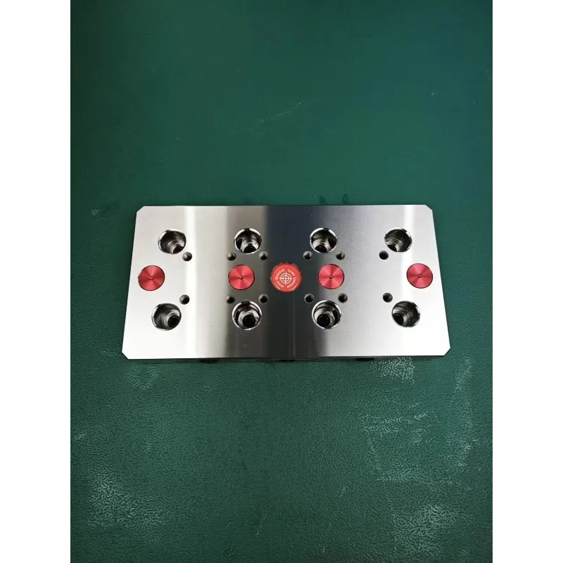 Manual Through-Hole Zero Point Clamping Precision Type TS96-340 Self-Centering Vise