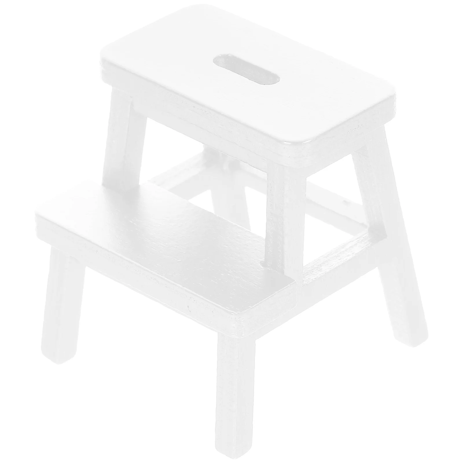 

Mini Step Stool Chair House Furniture Double Layer Chairs for Home Accessories